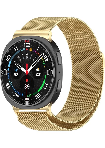 Samsung Galaxy Watch 8 Classic 46MM Milanese Loop Kordon Gold fiyatları