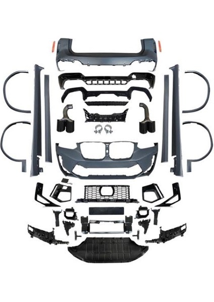 Bmw X3 Serisi G01 Lci X3M F97 Lci Uyumlu Body Kit 2021-2024