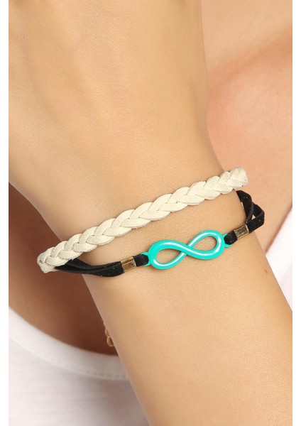 Ip Detaylı Ayarlanabilir Beden Deri Uniseks Bileklik Paketi fiyatları