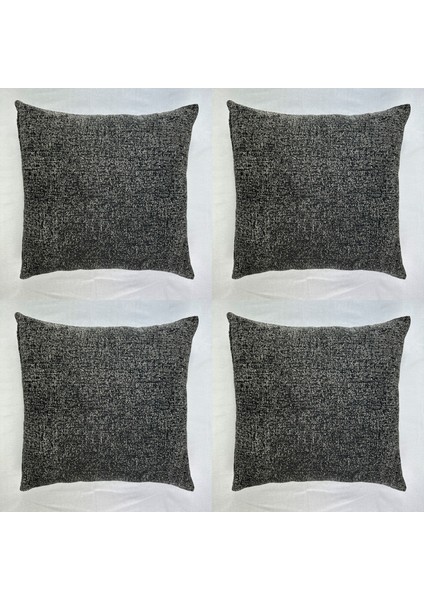 Dekoratif Şönil 40X40 Kırlent Kılıfı 4'lü 40X40