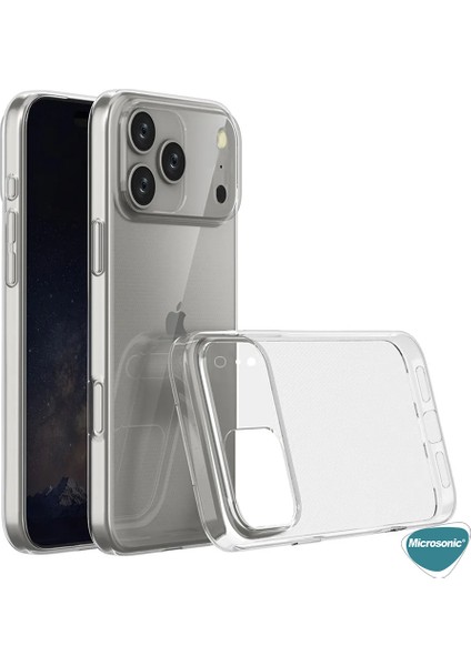 Apple iPhone 17 Pro Max Kılıf Transparent Soft Şeffaf indirimleri