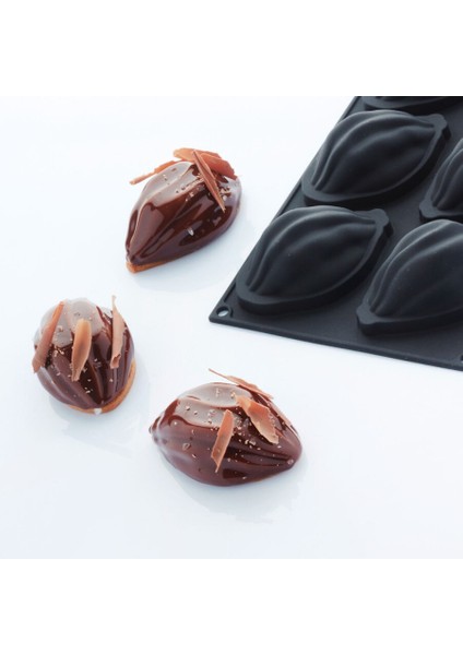 Silikon Kakao Kalıbı Pcocoa 17,5X30 cm Siyahp