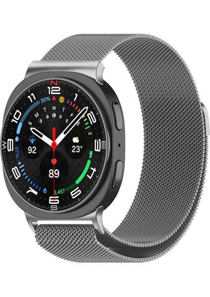 Samsung Galaxy Watch 8 Classic 46MM Milanese Loop Kordon Koyu Gri fiyatları