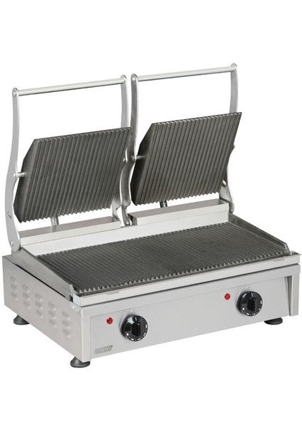 TST11.E11 16 Dilim Çift Kapaklı Tost Makinesi Elektrikl