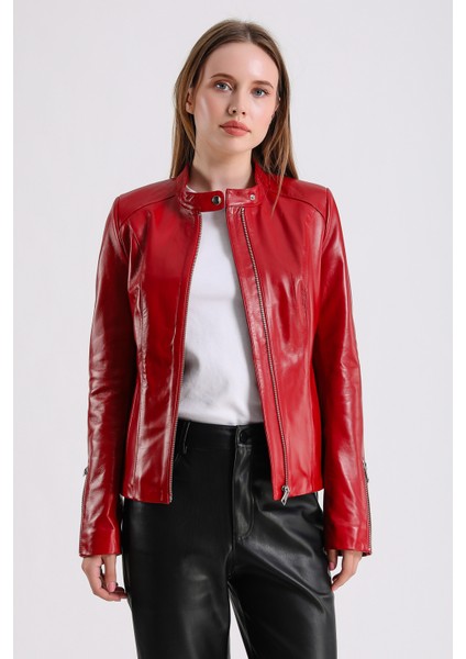 Marilyn Kadın Deri Ceket