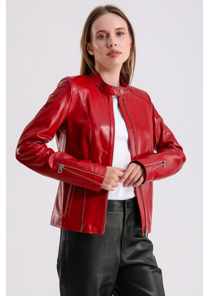 Marilyn Kadın Deri Ceket modelleri