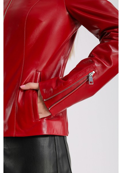 Marilyn Kadın Deri Ceket