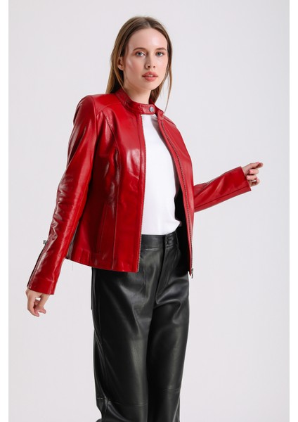 Marilyn Kadın Deri Ceket