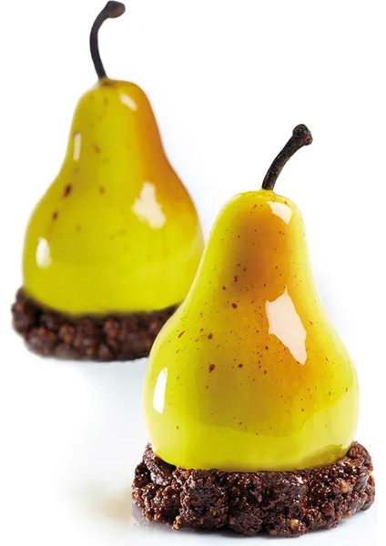 Silikon Pasta ve Kek Kalıbı Pear PX4329 Armut