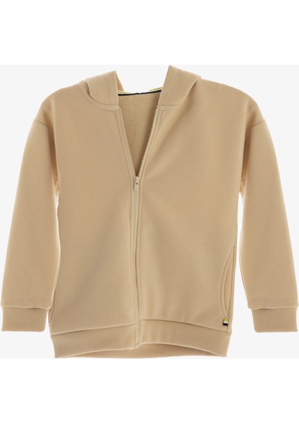 Kız Çocuk Eşofman Üstü 60609 - Krem