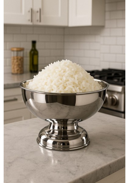 Paslanmaz Çelik Pilav Ölçeği No:2 - Küçük Boy