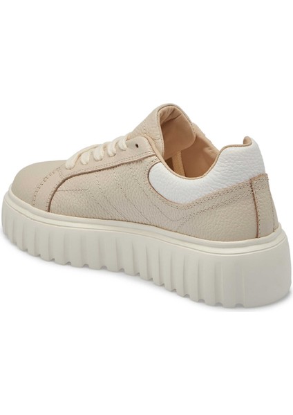 Bej Hakiki Deri Kadın Sneaker - K24S1AY67595-B19 fiyatları