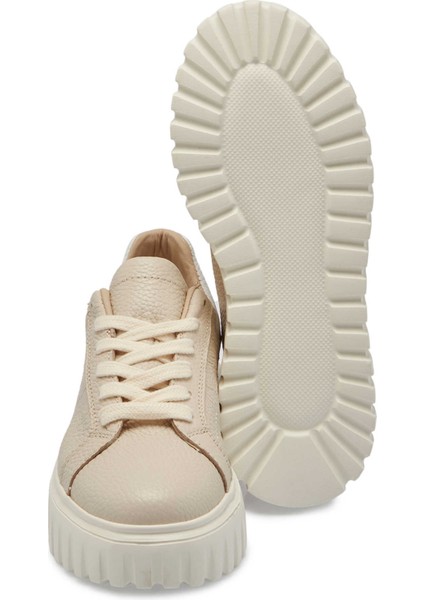 Bej Hakiki Deri Kadın Sneaker - K24S1AY67595-B19 fırsatları