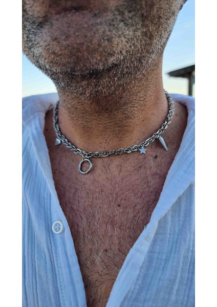 Zincirli Erkek Kolye