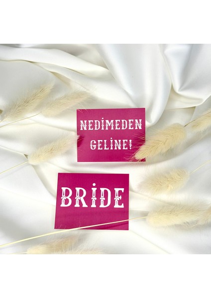 10 Adet Pembe Bekarlığa Veda Kartları / Düğün-After-Bekarlığa Veda-Nedime fiyatları