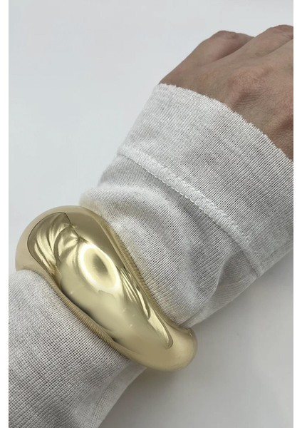 Altın Kaplama Kalın Cuff Kelepçe Bilezik fiyatları