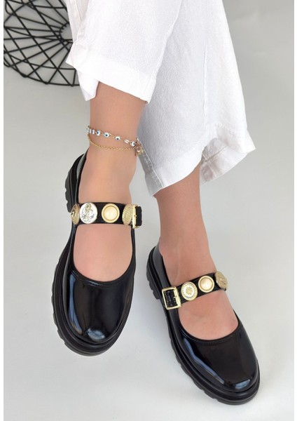 Okira Siyah Rugan Oxford Ayakkabı fiyatları