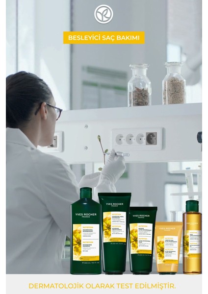 Besleyici Kamelina Bakım Yağı - Kuru ve Çok Kuru Saçlar / Nutrition - VEGAN-3142