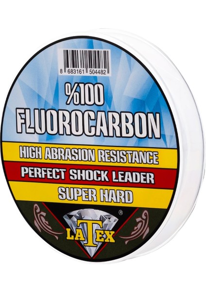 %100 Fluorocarbon Misina 25MT 0.12MM
