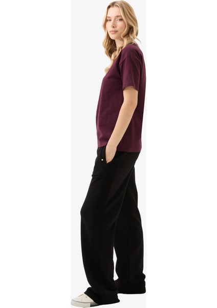 Kadın T-Shirt 60580 - Bordo indirimleri
