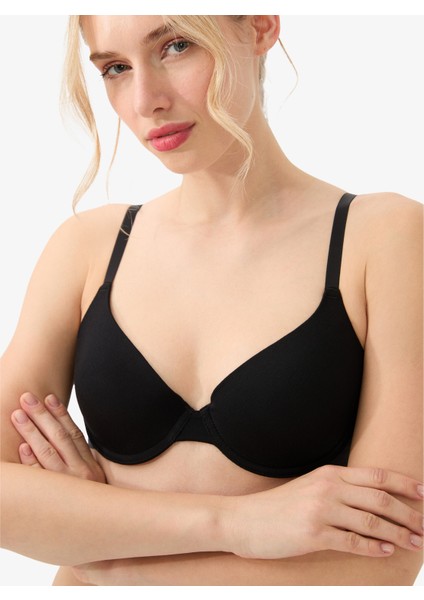 Kadın Push-Up Sütyen 51955 - Siyah