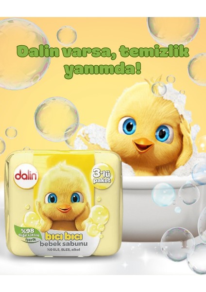 Dalin Klasik Katı Sabun 3X75 gr (3 Adet) fiyatları