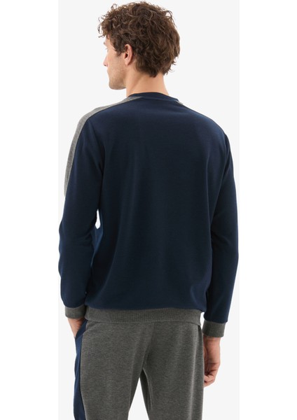 Erkek Pijama Takımı 40802 - Lacivert fırsatları