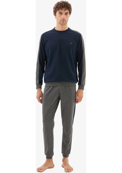 Erkek Pijama Takımı 40802 - Lacivert fiyatları