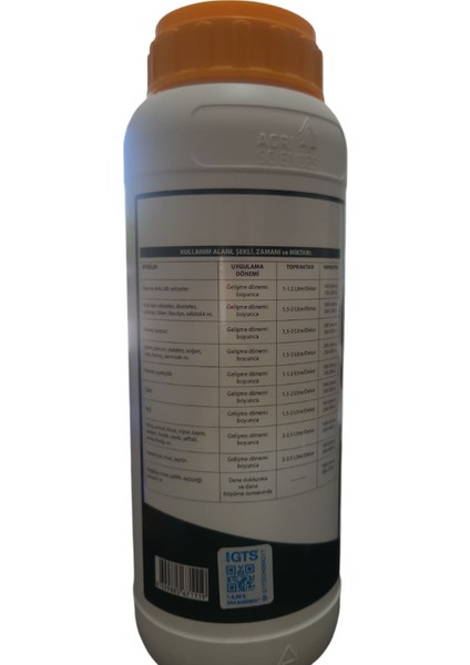 Agri Secofit K - Potasyum Tiyosülfat 1 Lt fiyatları