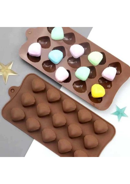 Çikolata Kalıbı Silikon - Midye fırsatları