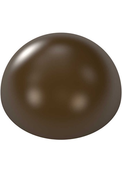 Polikarbon Çikolata Kalıbı Yarım Küre Polikarbon 13,5X27 cm