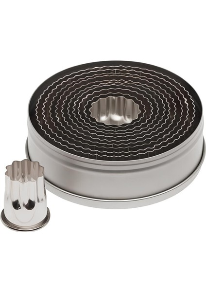 Paslanmaz Yuvarlak Dişli Volovan Set 10LU Yuvarlak Dişli