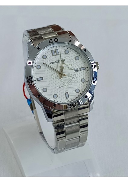 Çelik Kordonlu, Takvim Göstergeli, Su Geçirmez, 2 Yıl Garantili Erkek Kol Saati
