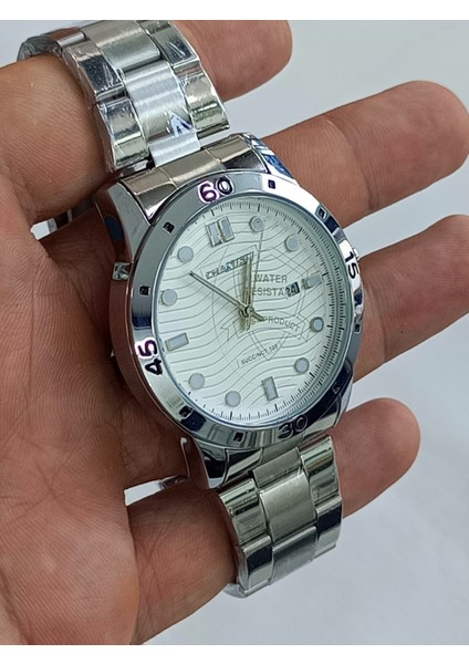 Çelik Kordonlu, Takvim Göstergeli, Su Geçirmez, 2 Yıl Garantili Erkek Kol Saati fırsatları