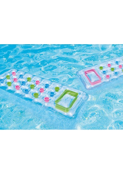 Şeffaf 59894 Pencereli Bardaklı Yatak 188 cm Yeşil 1 Adet fiyatları