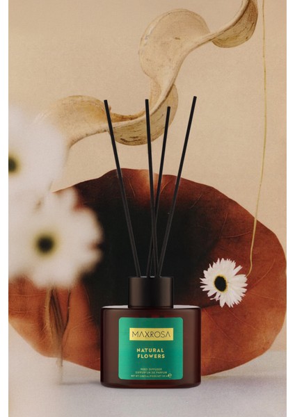 Natural Flower Reed Diffuser Çubuklu Oda Kokusu 100 ml