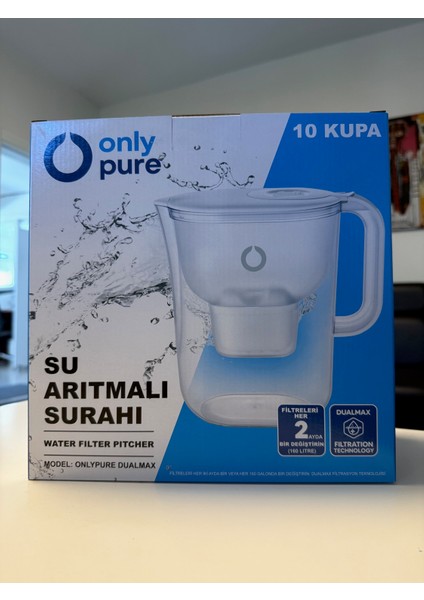 Arıtmalı Sürahi Only Pure fırsatları