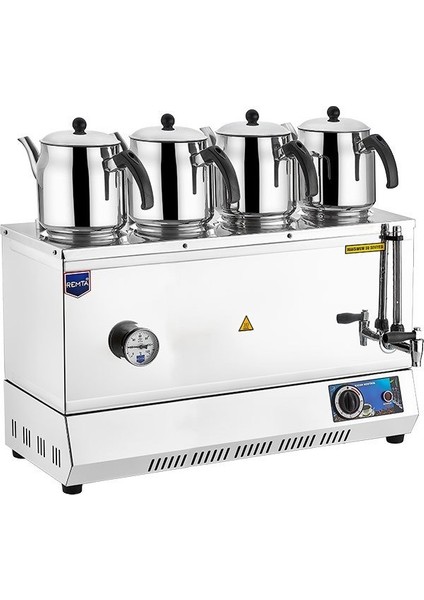 85 Model Dört Demlikli Elektrikli Pleytsiz Çay Ocağı 58 Lt EP04 + 4 Adet Demlik fiyatları