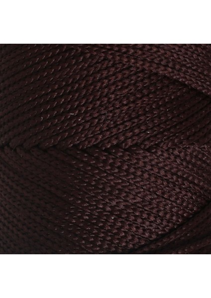Loren Polyester Soft Macrame Koyu Kahverengi El Örgü Ipi - LM034 - 34440 fiyatları