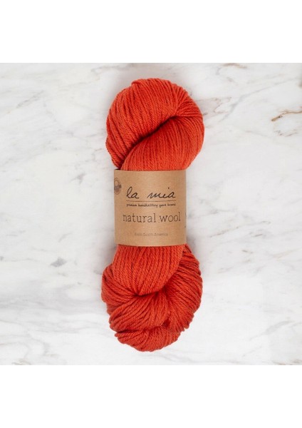 La Mia Natural Wool Tarçın El Örgü Ipi - L266 - 34392