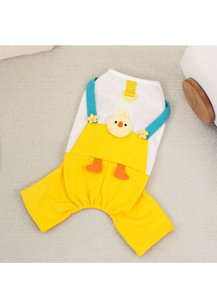 Köpek Tulum - Civciv Desenli – Sarı