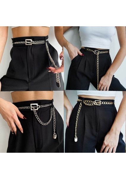 Tokalı Kadın Zincir Kemer modelleri