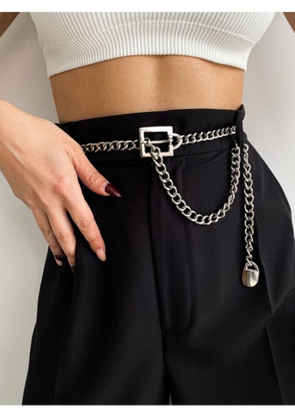 Tokalı Kadın Zincir Kemer