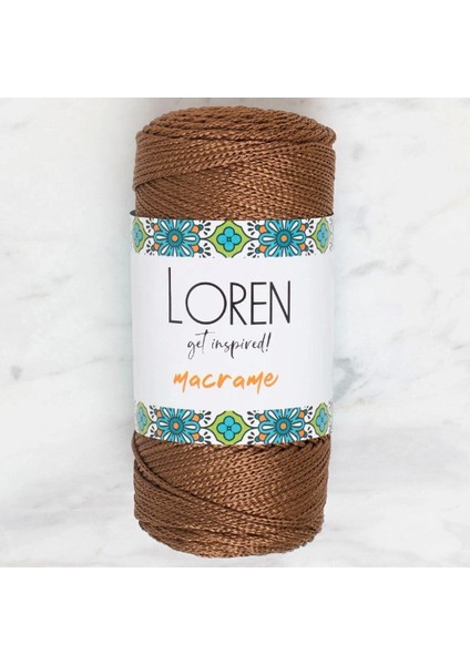 Loren Macrame Kahverengi El Örgü Ipi - Rm 0200 - 34349