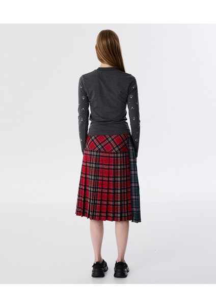 GÖRSEL BASKILI DAR KESİM T-SHIRT TW6250070062036 fırsatları