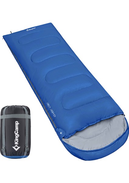 Kingcamp Oasis 250 Ultralight Uyku Tulumu Blue Sol F.