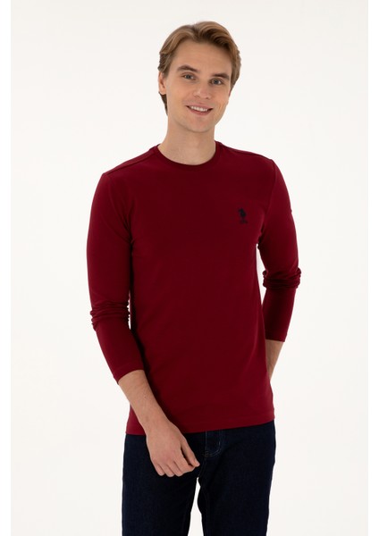 Erkek Bordo Sweatshirt 50307762-VR014