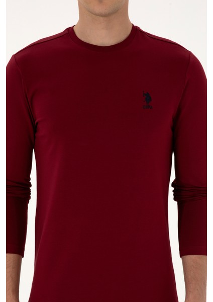 Erkek Bordo Sweatshirt 50307762-VR014