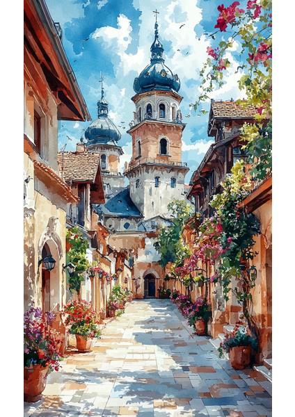 Tablo Çiçekli Yol fiyatları