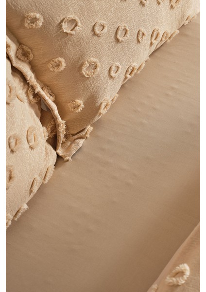 Polina Çift Kişilik Yatak Örtüsü Bej modelleri